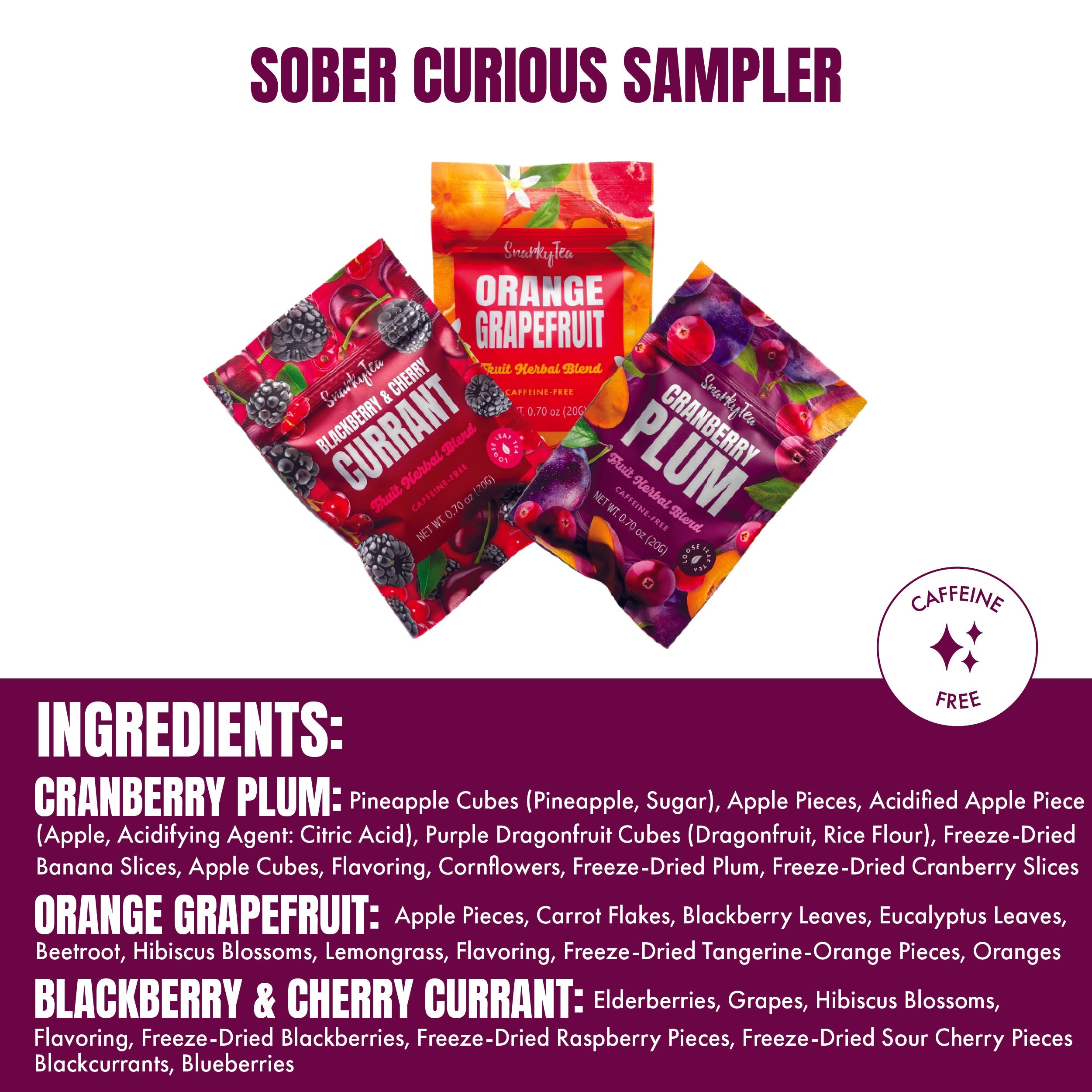 Mocktail Trio - 20g Sample Pack