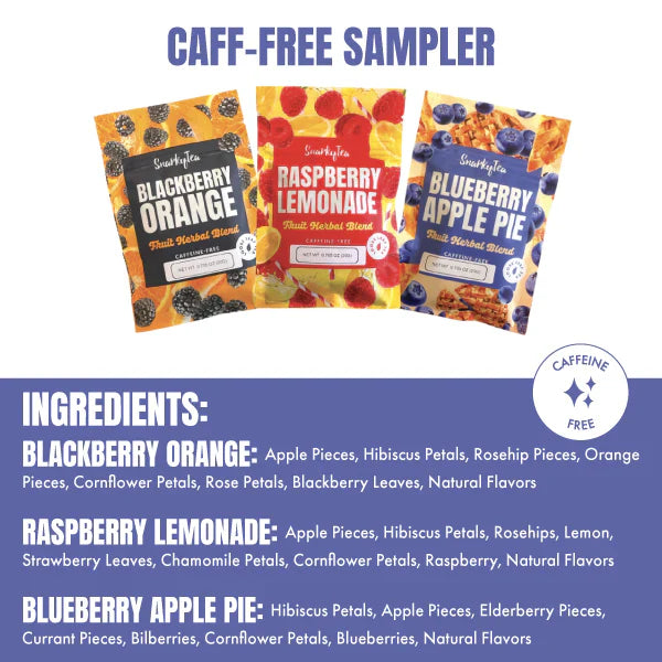 Caff-Free Fruity Trio - 20g Sample Pack