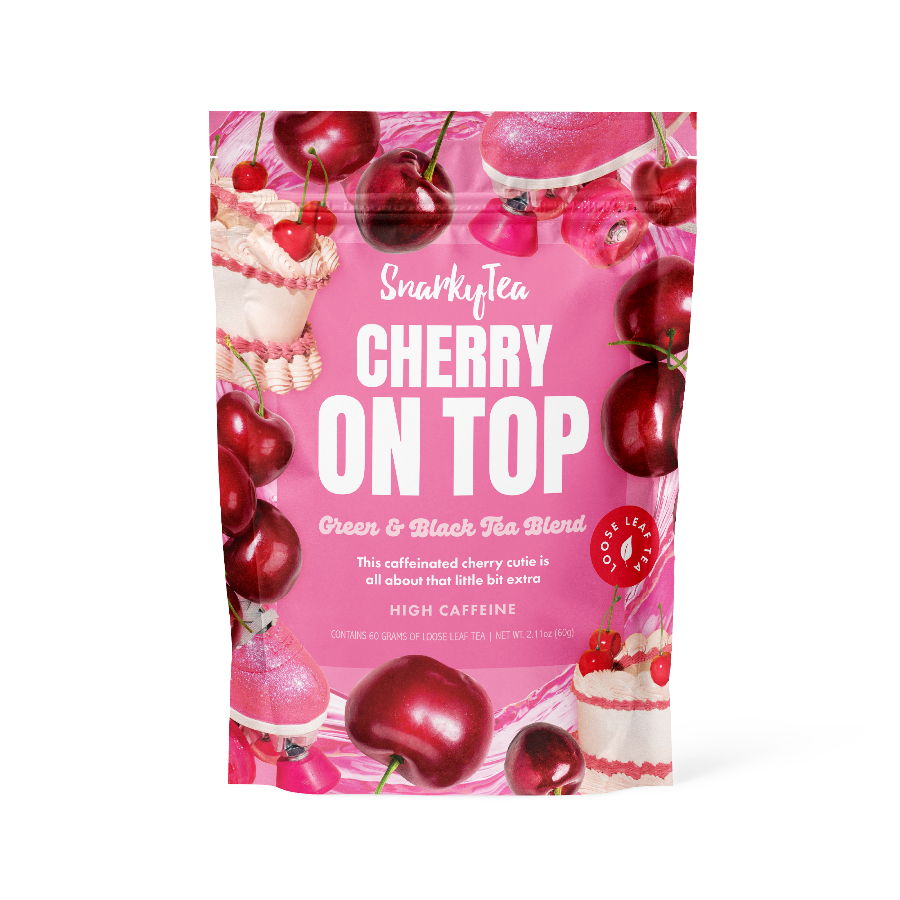 Cherry On Top - Green & Black Tea Blend