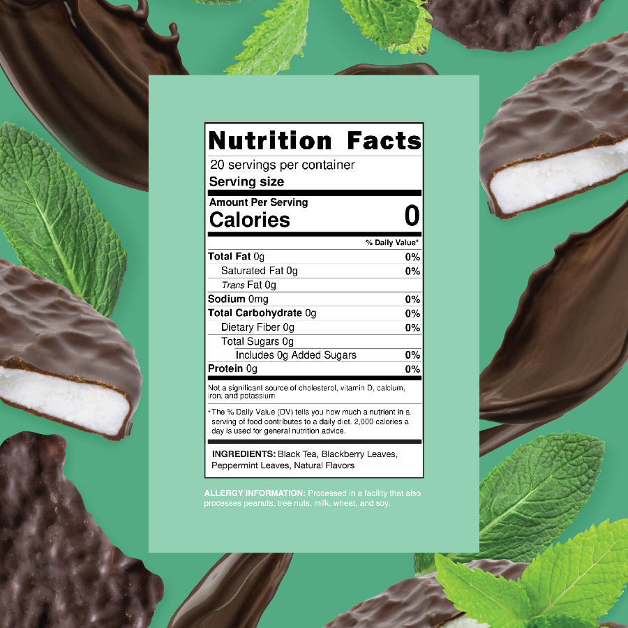 Chocolate Mint Patty - Black Tea Blend