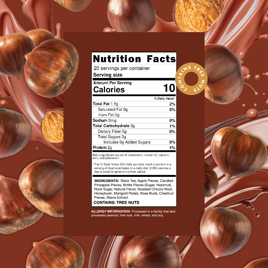 Roasted Chestnut - Black & Honeybush Blend