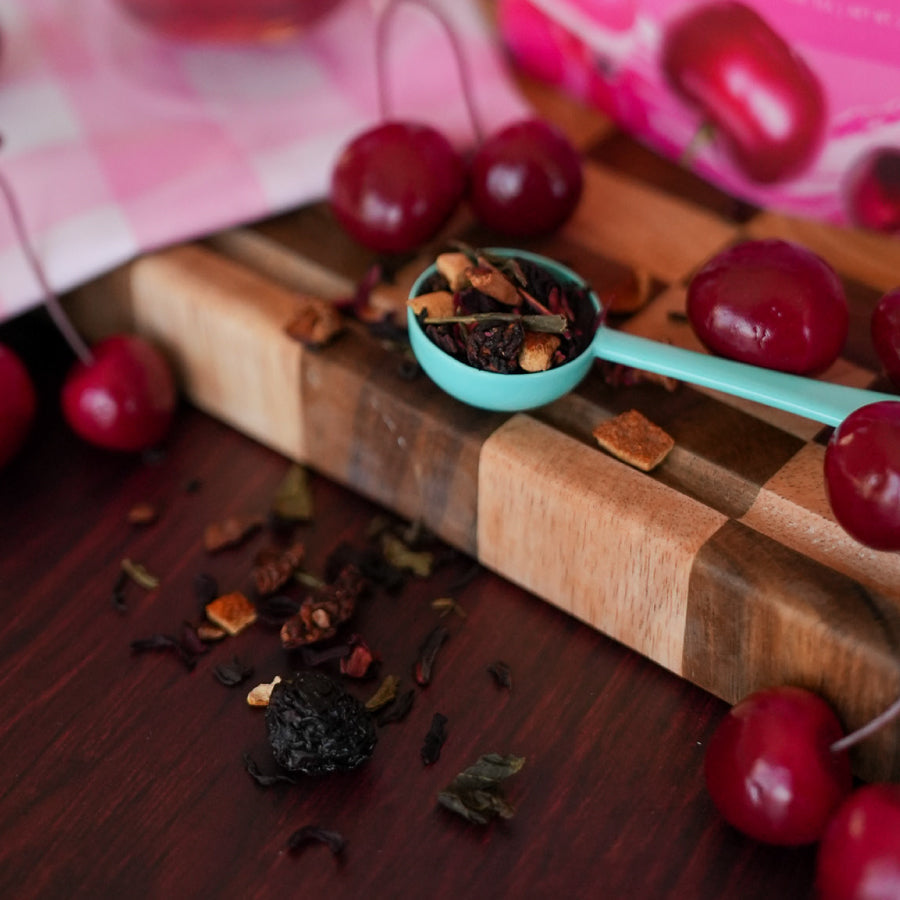 Cherry On Top - Green & Black Tea Blend