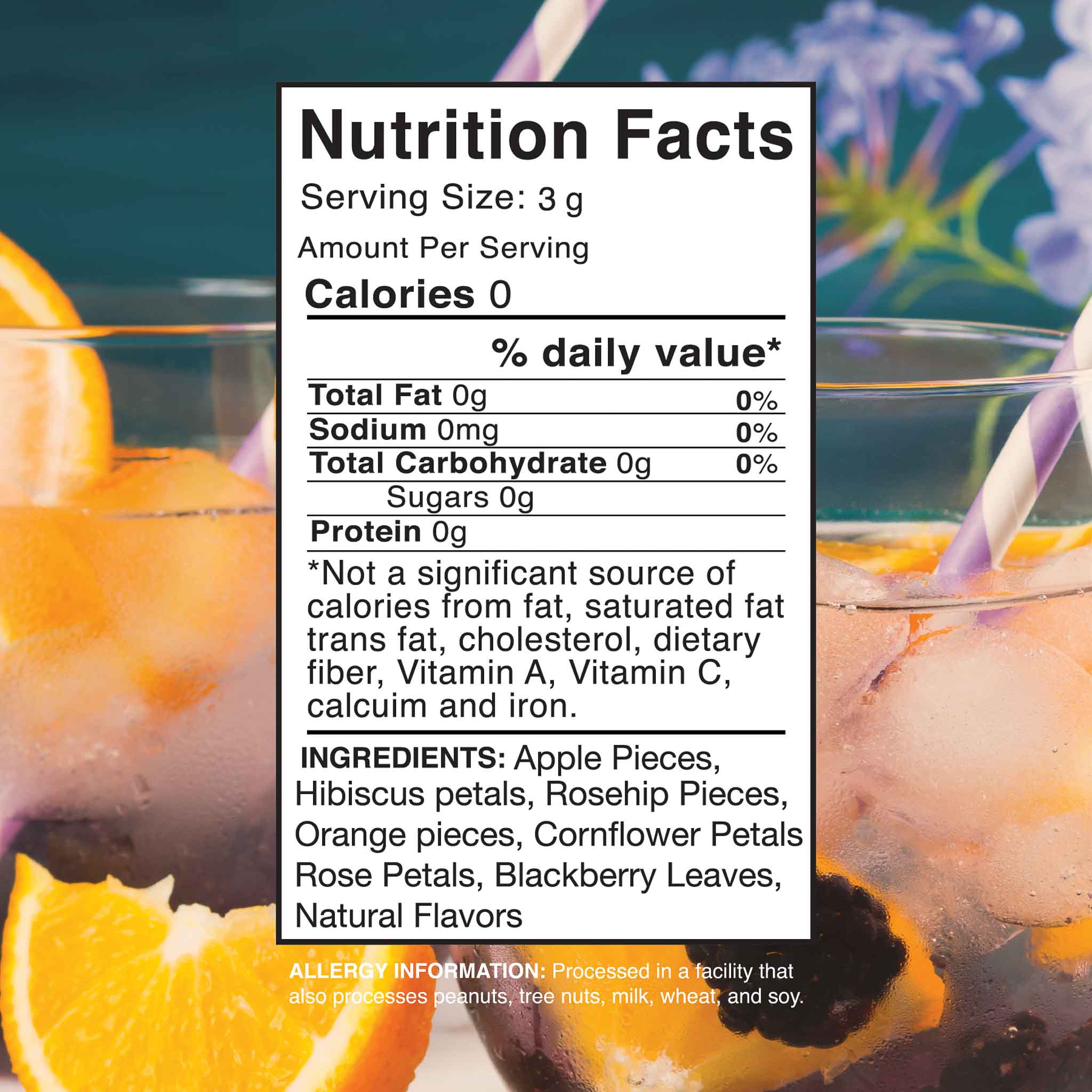 Blackberry Orange - Fruit Herbal Blend